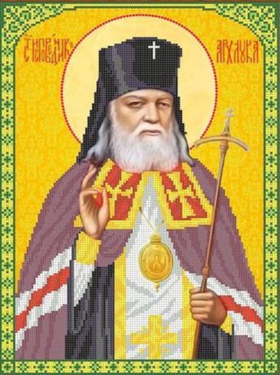 Рисунок на ткани «Святой Лука Крымский»