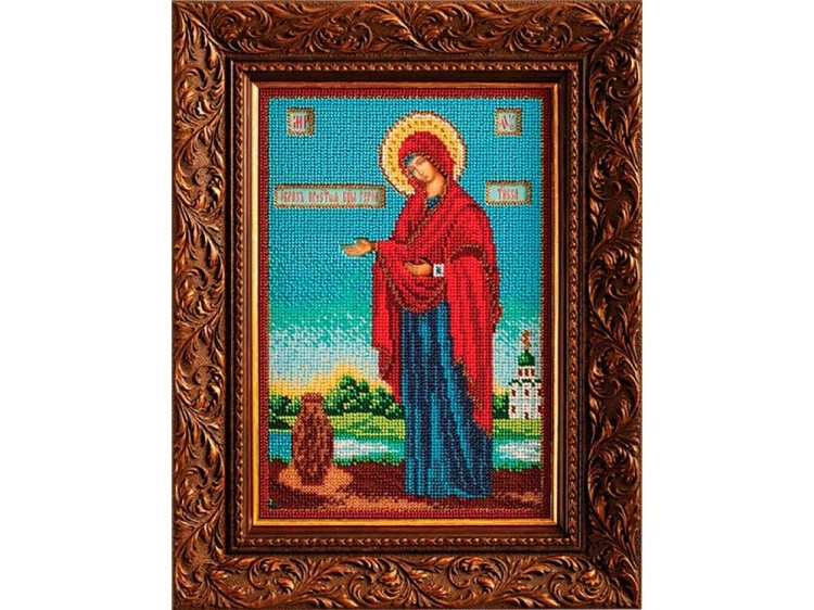 Набор вышивки бисером «Геронтонисса Богородица» — картинка 2