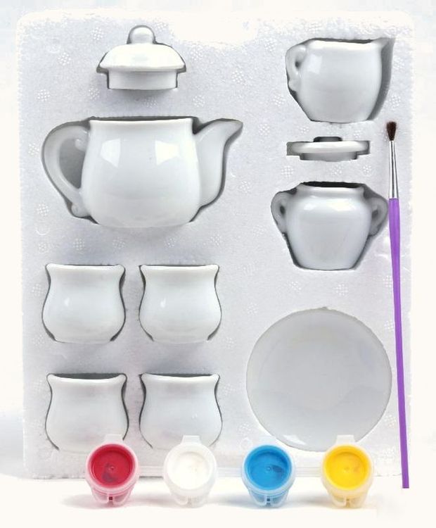 Набор для творчества «Чайный сервиз» — картинка 4