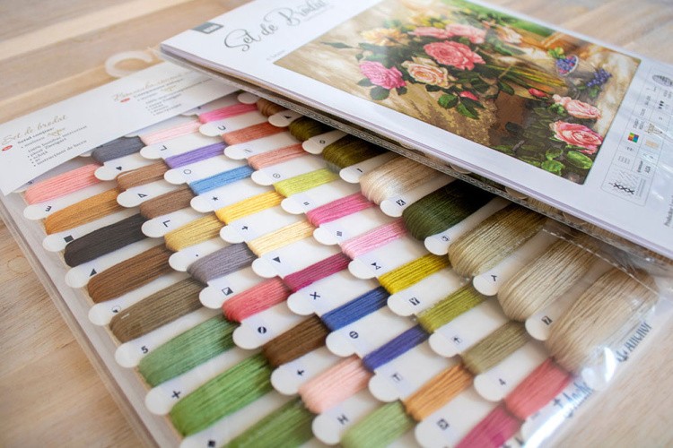 Набор для вышивания «Натюрморт с голубикой» — картинка 10