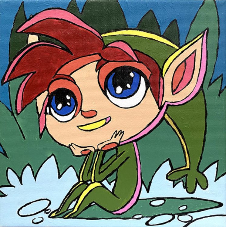 Картина по номерам «Маленький эльф» — картинка 4