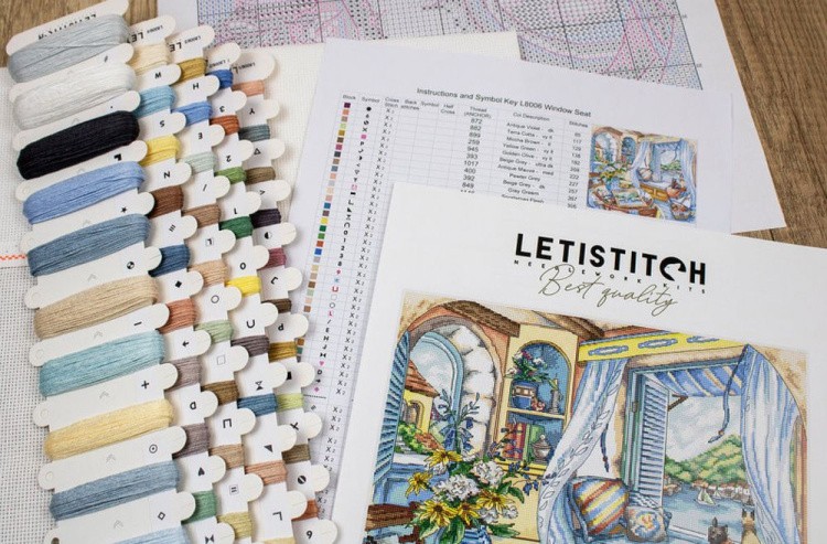 Набор для вышивания «Window Seat» — картинка 4
