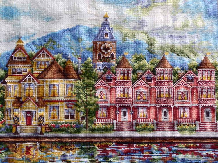 Набор для вышивания «Викторианская набережная» — картинка 2