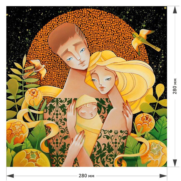 Деревянные пазлы DAVICI «Золотое солнце» — картинка 2