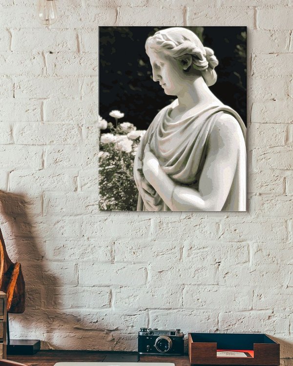 Картина по номерам «Гипсовая статуя прекрасной гречанки» — картинка 3