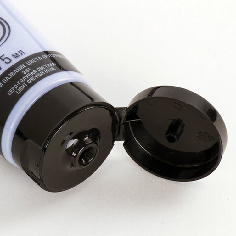 Краска акриловая художественная BRAUBERG ART CLASSIC, туба 75мл, серо-голубая светлая — картинка 3