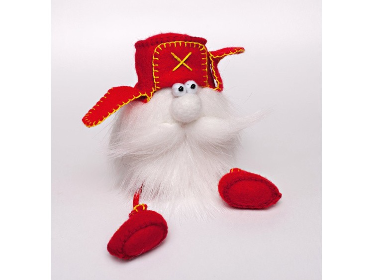 Набор для шитья «Гном в ушанке» — картинка 2