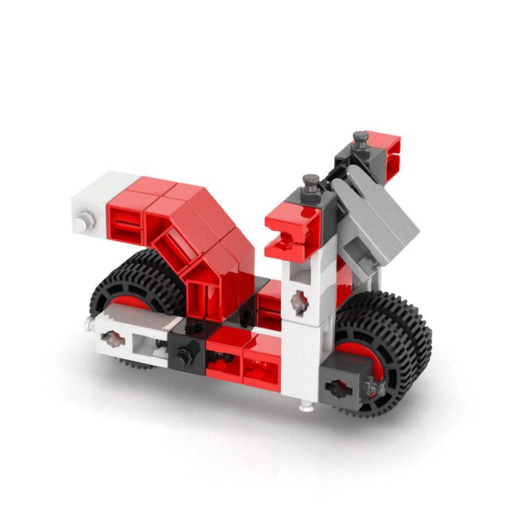 Пластиковый конструктор «Мотоциклы», Поделкин & Engino — картинка 2