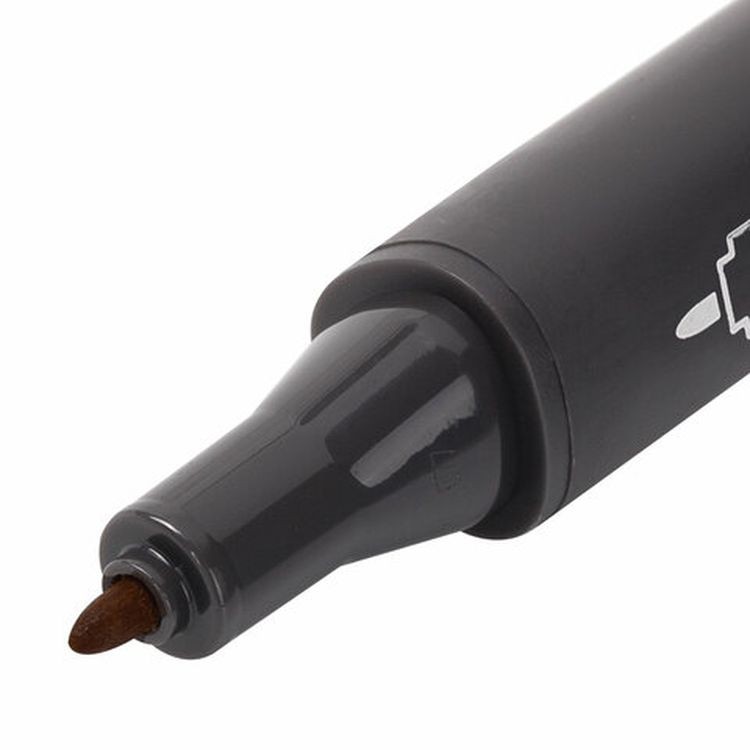 Маркер для скетчинга двусторонний 1 мм - 6 мм BRAUBERG ART CLASSIC, цвет: терракотовый — картинка 4