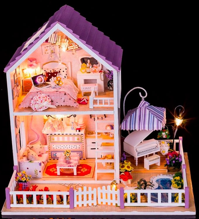 Набор для создания миниатюры (румбокс) «Для юной принцессы» — картинка 2