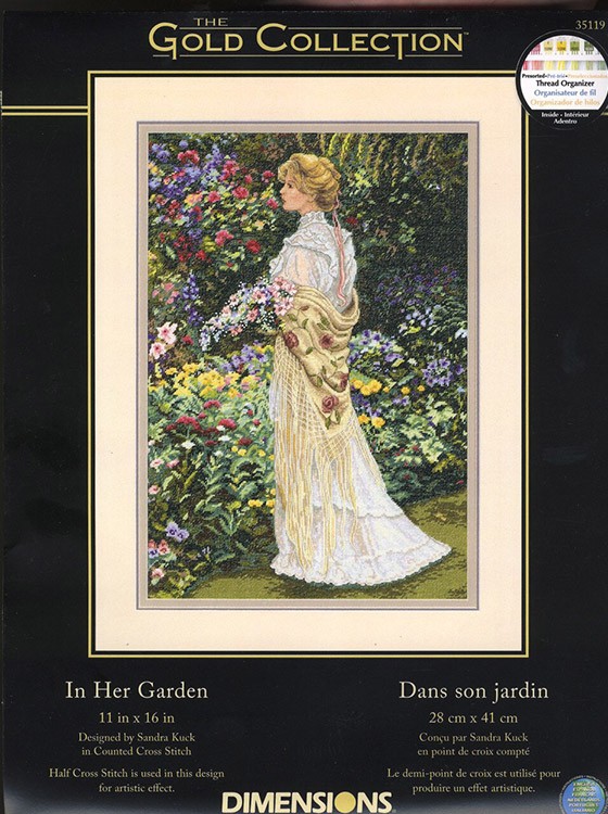 Набор для вышивания «В ее саду» — картинка 5