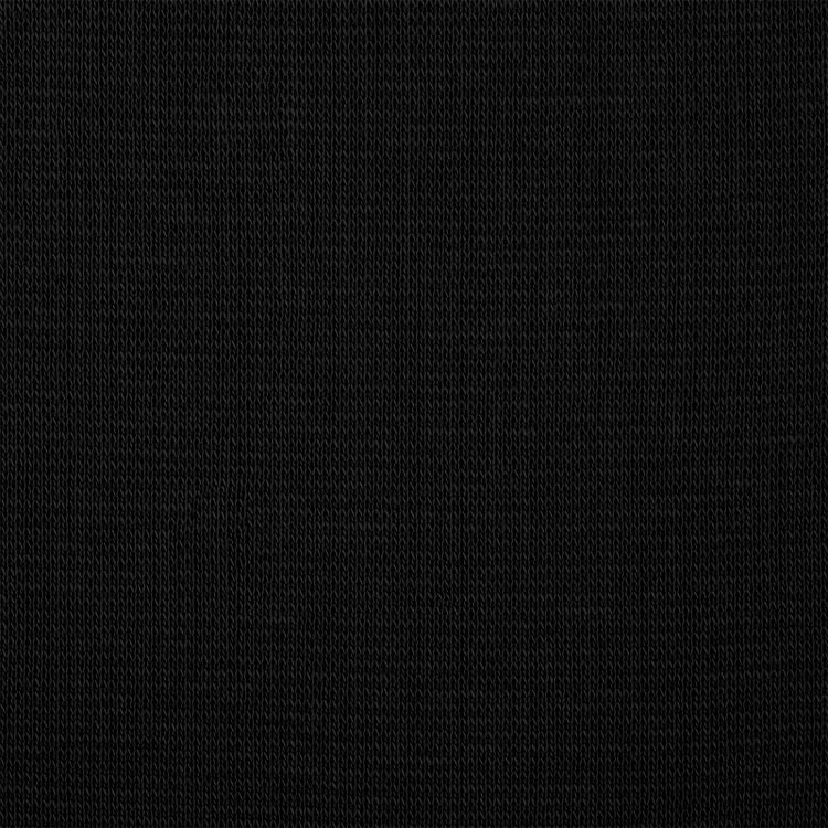 Ткань трикотаж Рибана с лайкрой, 3 м x 170 см, 220 г/м², цвет: черный, TBY — картинка 2