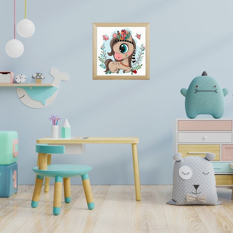 Картина по номерам «Единорожка» — картинка 4