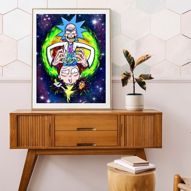 Картина по номерам «Рик и Морти» — картинка 5