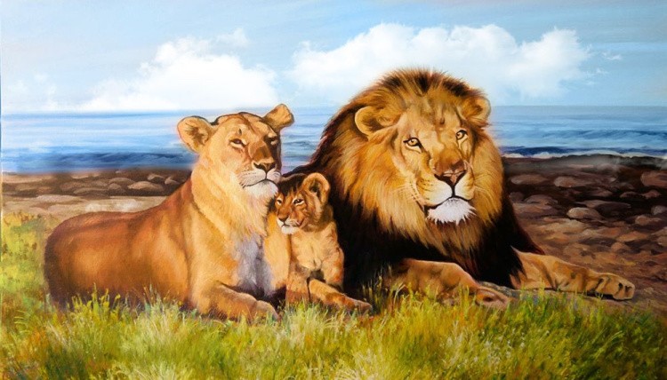 Алмазная вышивка «Семейство царственных особ» — картинка 2