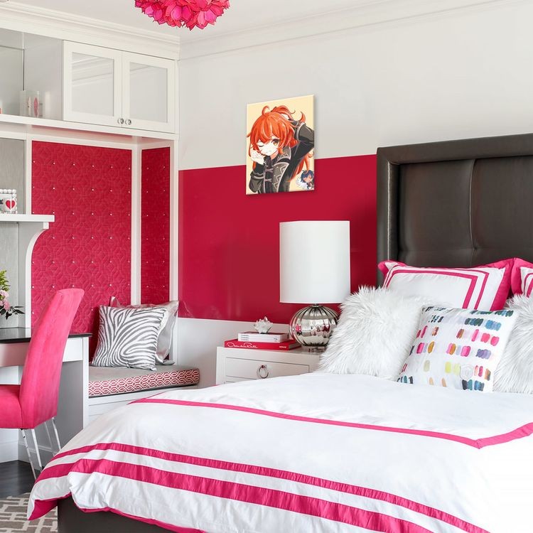 Картина по номерам «Геншин. Дилюк» — картинка 4