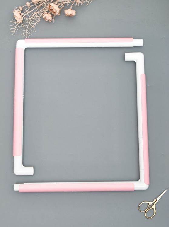 Пяльцы с клипсами 35,5х35,5 (Q-snap), CALIN — картинка 2