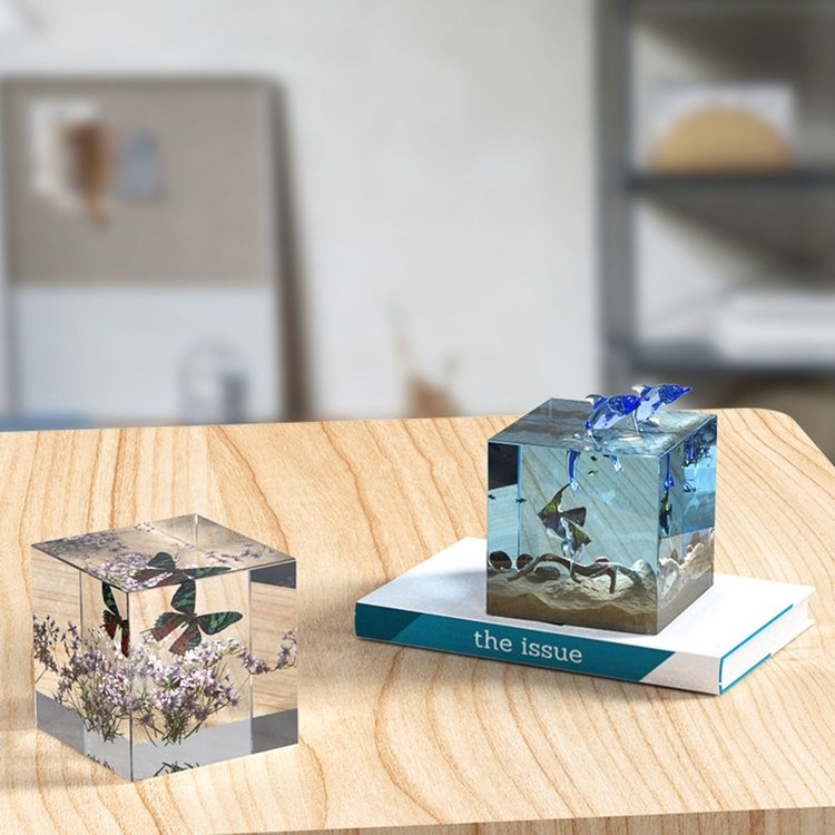 Силиконовый молд - Куб, 8см 1 шт. — картинка 3