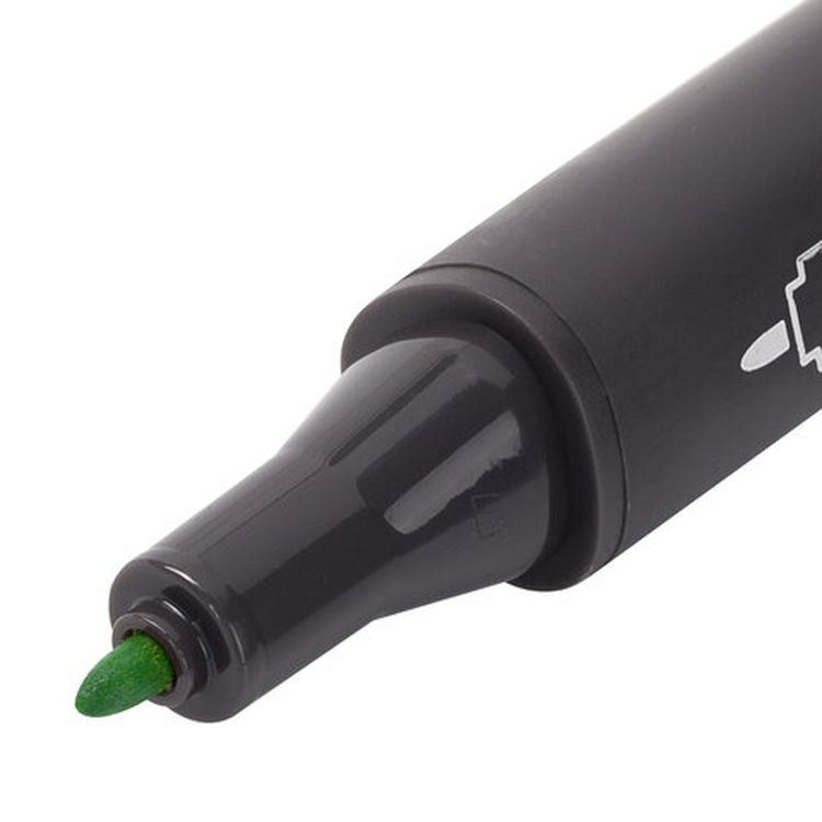 Маркер для скетчинга двусторонний 1 мм - 6 мм BRAUBERG ART CLASSIC, цвет: желто-зеленый — картинка 4