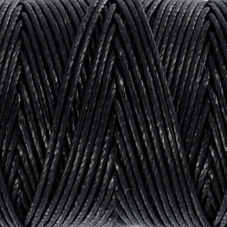 Нитки для кожи вощёные (кручёные), 25 м, цвет: черный, Промысел — картинка 3