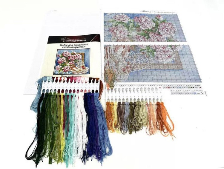 Набор для вышивания «Пионы для балерины» — картинка 6