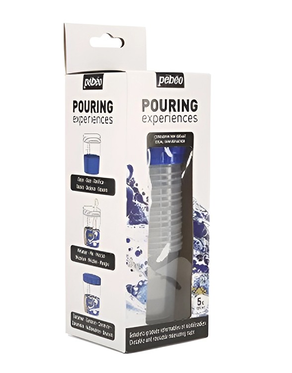 Набор мерных стаканчиков для Флюид Арт 5 шт., Pebeo — картинка 2