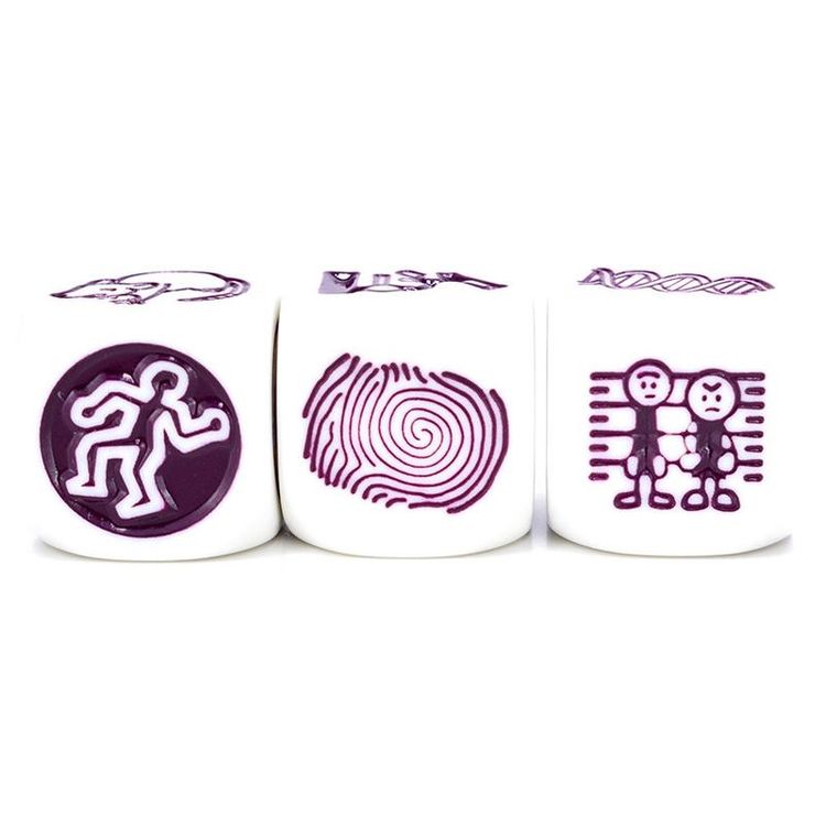 Кубики Историй, доп. Набор «Улики» (3 кубика) — картинка 2