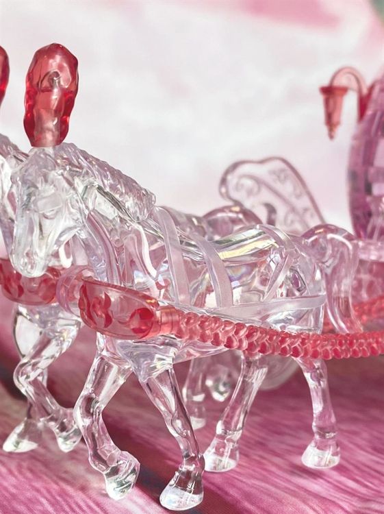 3D Головоломка «Карета розовая», Crystal Puzzl — картинка 3