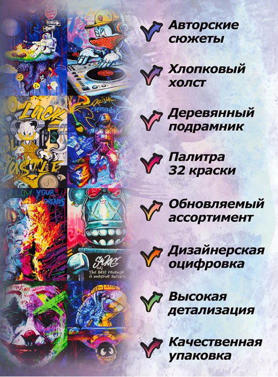 Картина по номерам «Dj Микки» — картинка 5