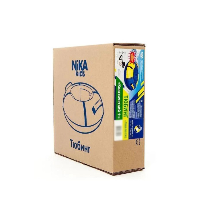 Детская зимняя ватрушка тюбинг для катания 70 см — картинка 13