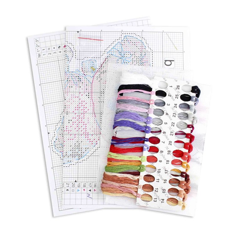 Набор для вышивания «Тётушка с розами» — картинка 2