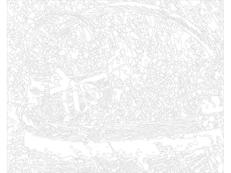 Картина по номерам «Цветы в корзине» — картинка 3