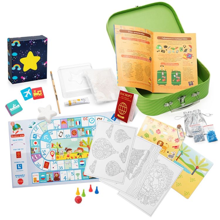 Чемоданчик с развлечениями «Путешествие в космос» — картинка 3