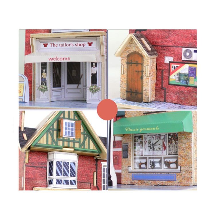 Конструктор из дерева «Британский магазин одежды» — картинка 2