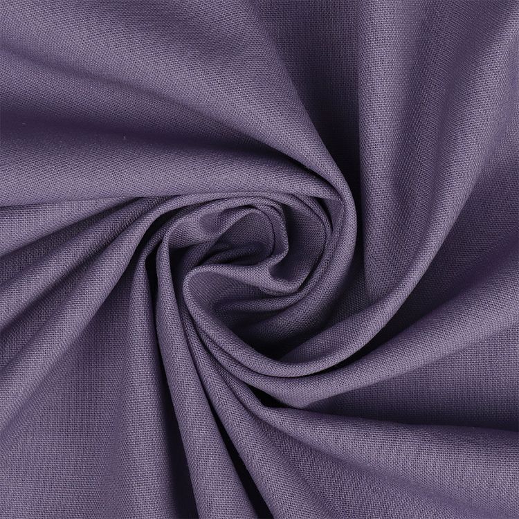 Ткань льняная, 1 м x 140 см, 200 г/м², цвет: лаванда, TBY