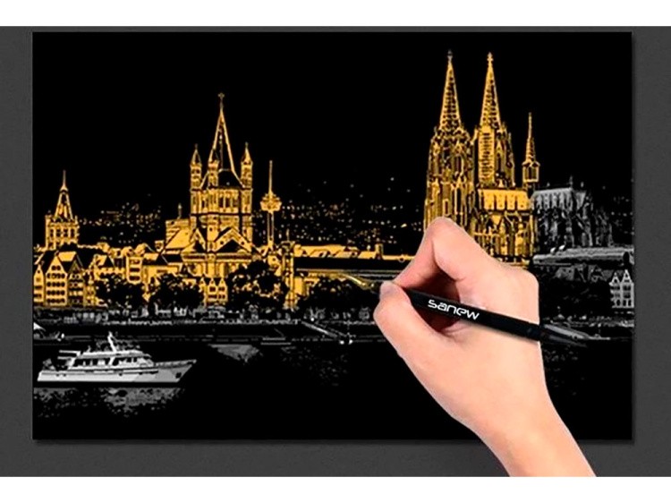 Скретч-картина «Германия, Кельн» — картинка 2