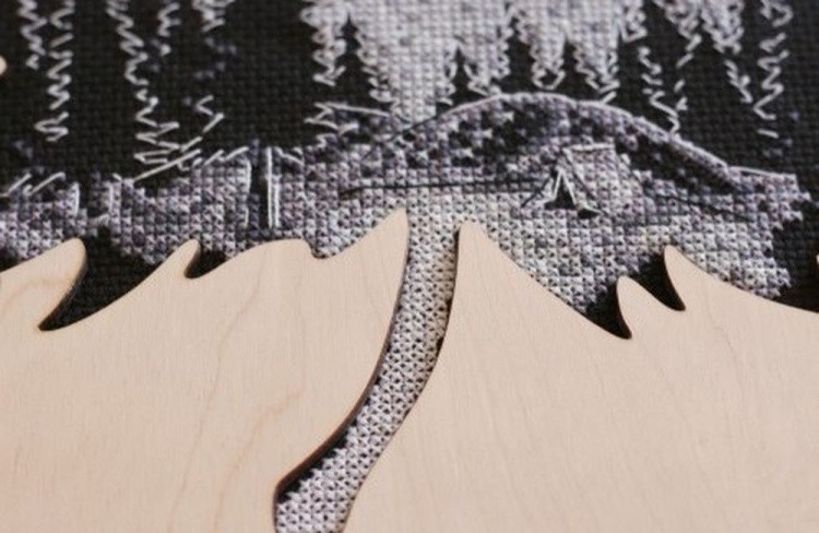 Набор для вышивания «В горах» — картинка 3