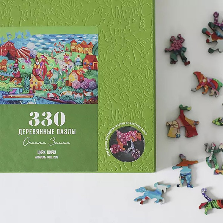 Деревянные пазлы DAVICI «Цирк, цирк!» — картинка 7