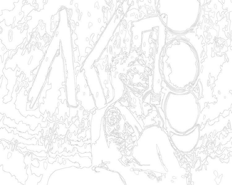 Картина по номерам «Рэпер ЛСП LSP: Олег на сцене 2» — картинка 3