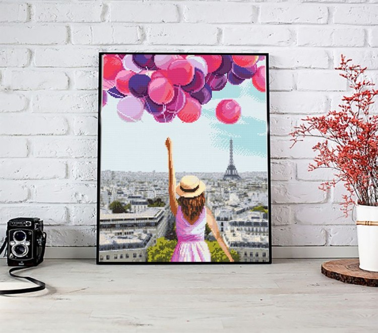 Алмазная вышивка «Мечты сбываются» — картинка 3