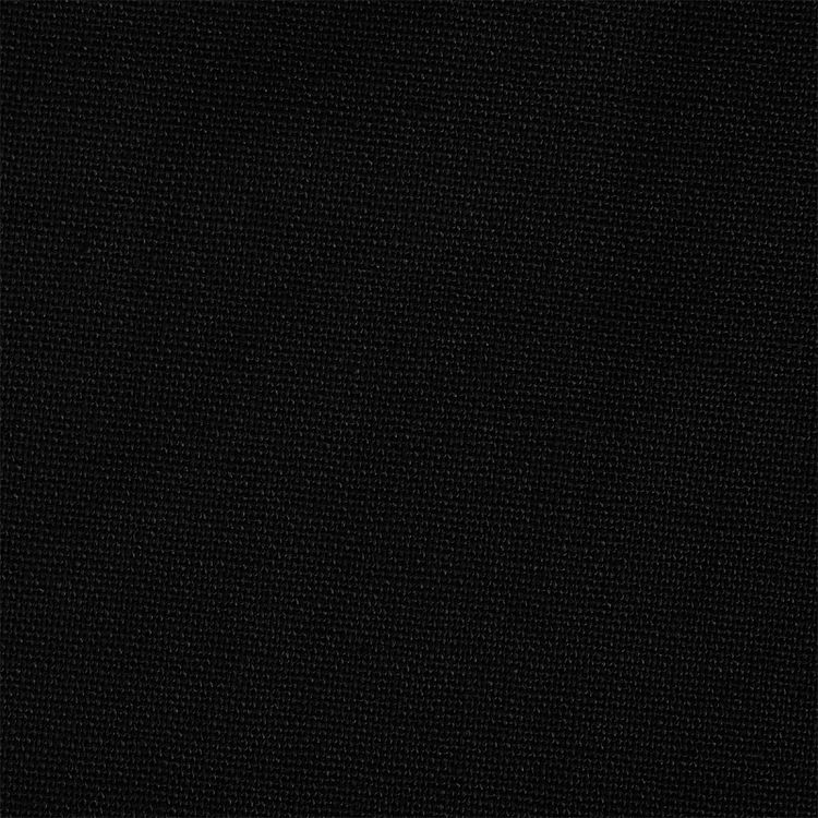 Ткань льняная, 1 м x 140 см, 200 г/м², цвет: черный, TBY — картинка 4