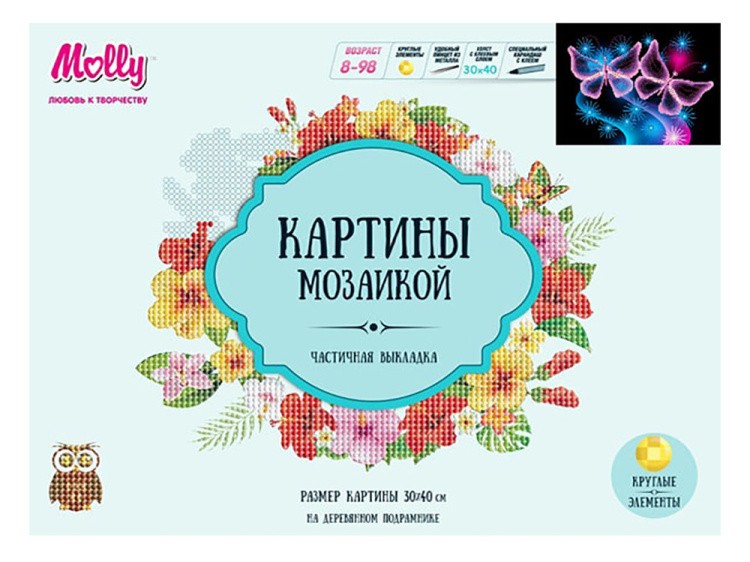 Алмазная вышивка «Ночная вуаль» — картинка 2