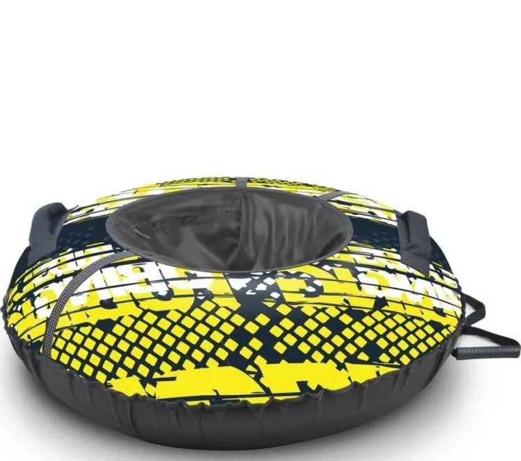 Детская зимняя ватрушка тюбинг для катания 95 см — картинка 4