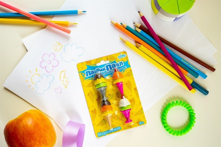 Ластик-пазл «Мороженое» — картинка 4