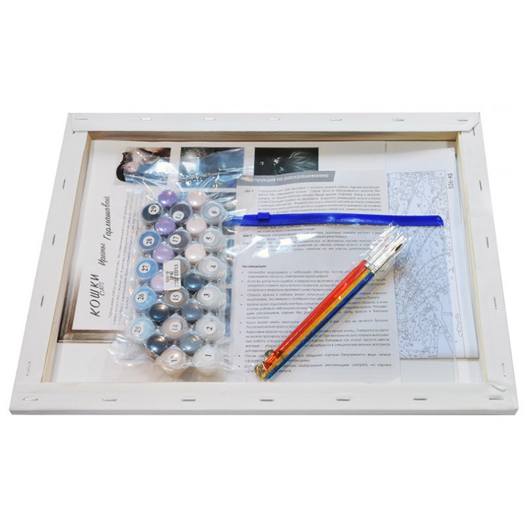 Картина по номерам «Мыслитель» — картинка 3