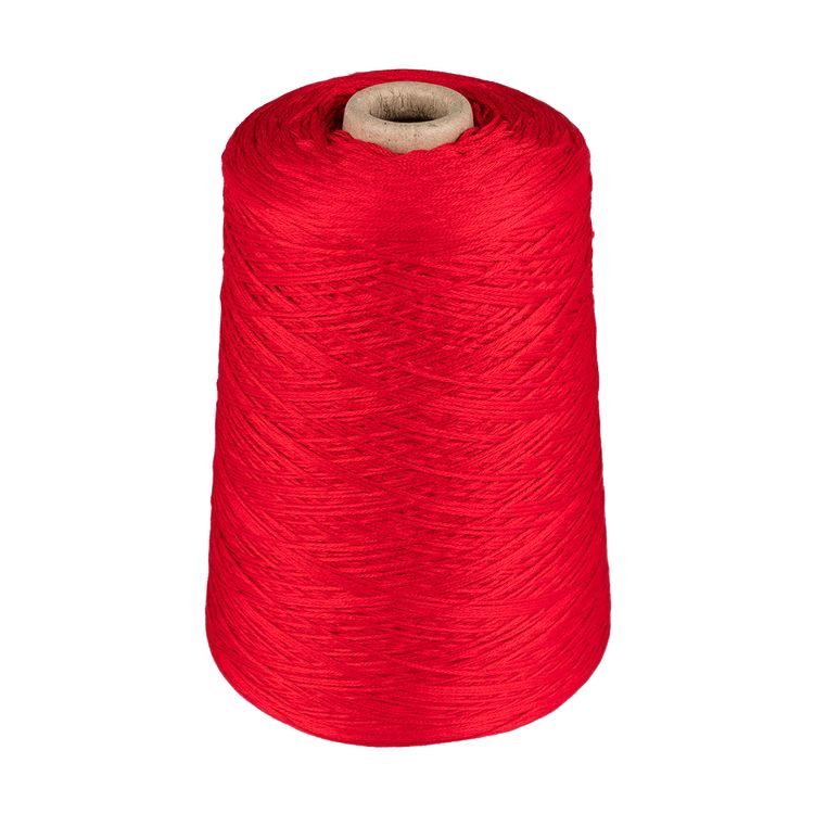 Мулине для вышивания, 100% хлопок, 480 г, 1800 м, цвет: №0119 ярко-красный, Gamma