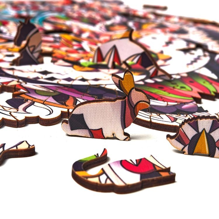 Деревянные пазлы Артвентура «Бенгальский тигр» — картинка 3