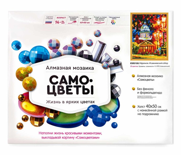 Алмазная вышивка «Исаакиевский собор» — картинка 3