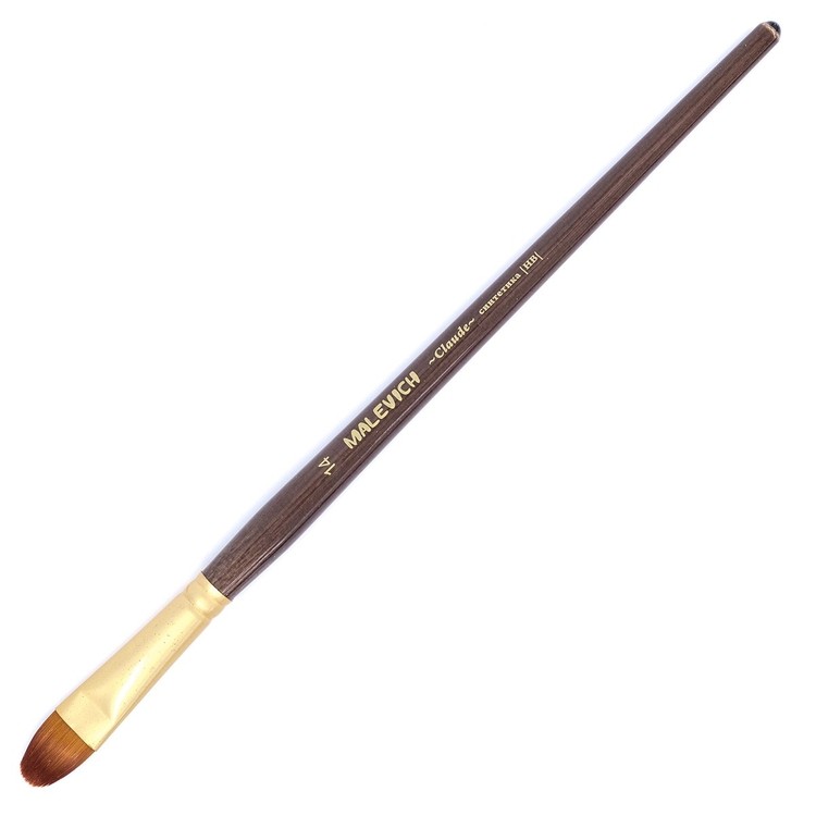 Кисть из синтетики Claude, плоскоовальная №14 — картинка 2