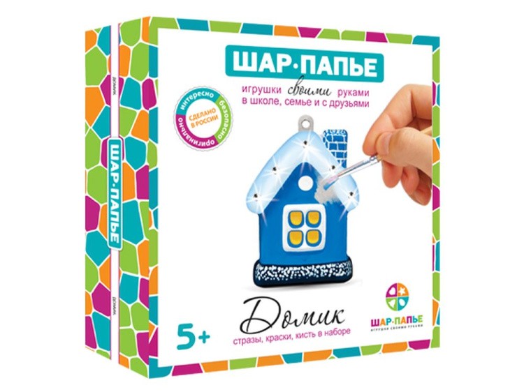 Набор для творчества «Домик» (со стразами) — картинка 2